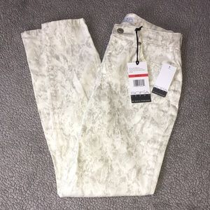 Sofia Vergara Python White 🤍 Rosa Hi Rise Curvy Ankle Bottoms 🤍
